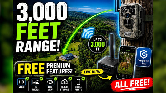 This WiFi Trail Camera Reached 3,000 FEET?! Now with FREE FEATURES!