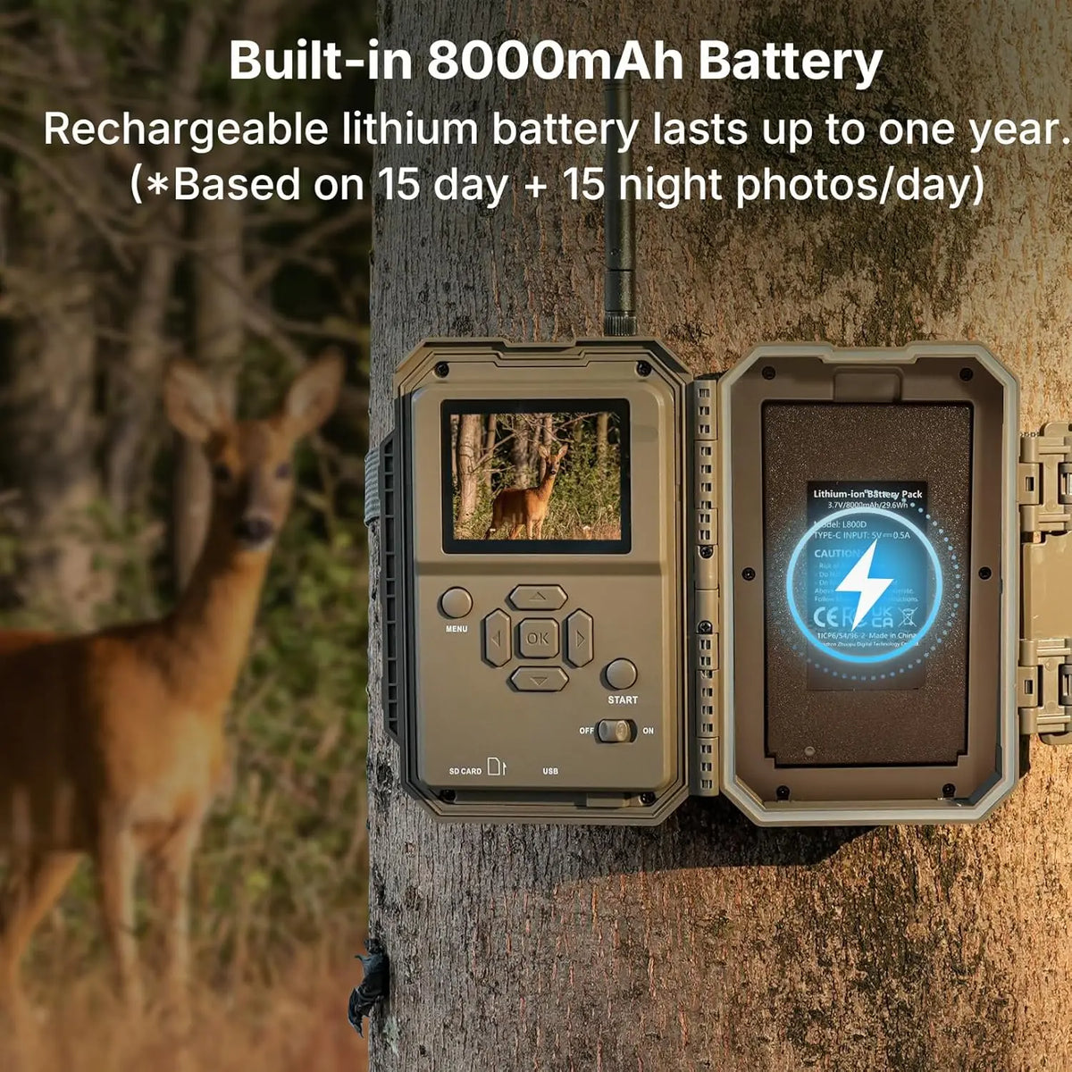 GardePro A80 Pro Wi-Fi Trail Camera