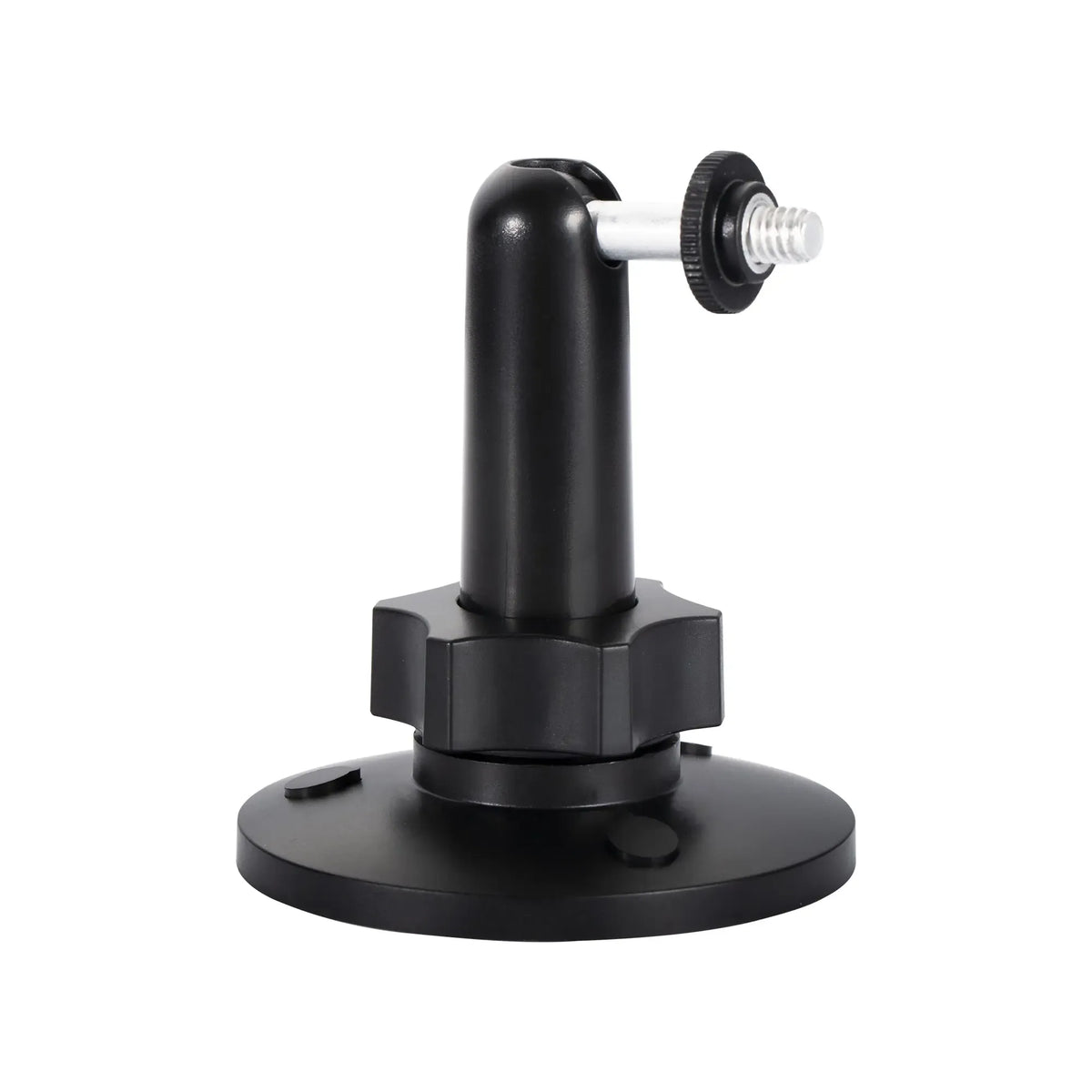 Adjustable screw-in wall mount bracket for trail camera installation.