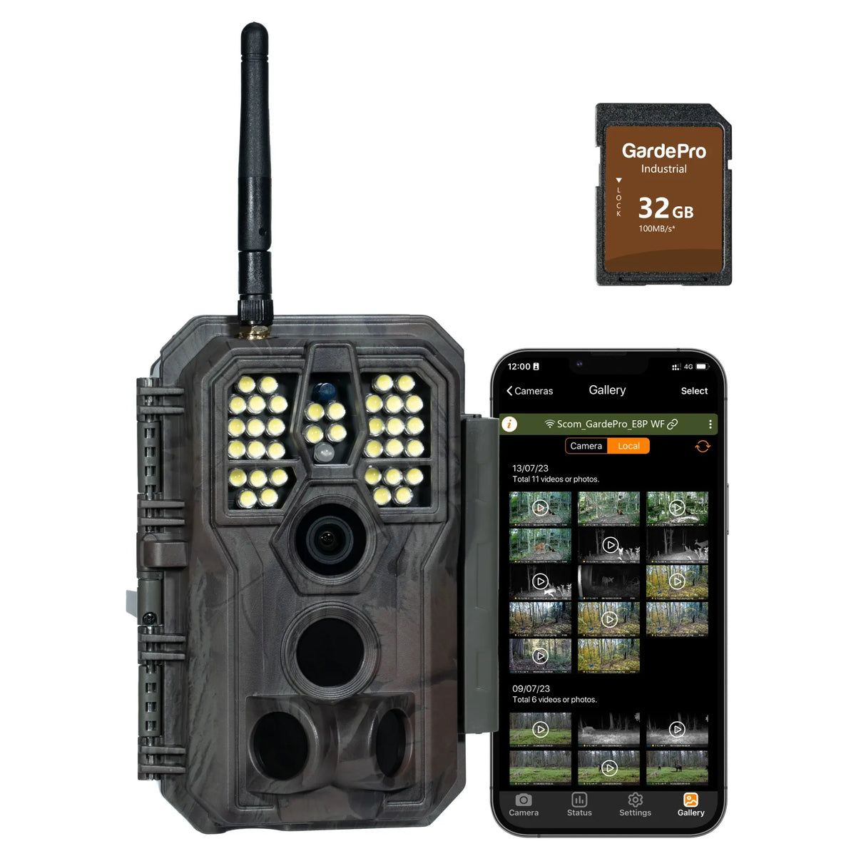 GardePro E8PWF (Wi-Fi) with White Flash - GardePro