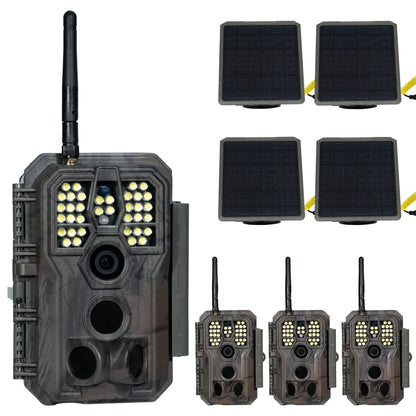 GardePro  E8PWF(Wi-Fi) With Solar Panel 4 pack