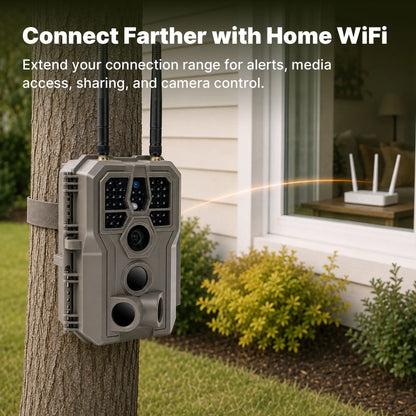 GardePro E8 3.0 Pro 4K Home WiFi Trail Camera
