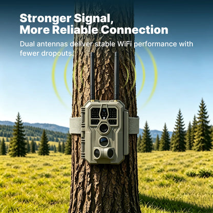 GardePro E8 3.0 Pro 4K Home WiFi Trail Camera