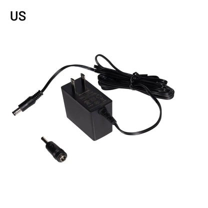 12V AC/DC power adapter with US plug for GardePro A3 and A3S trail cameras.