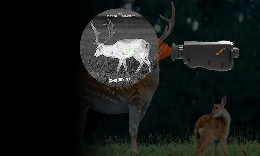 GardePro M21 Thermal Monocular Hot Spot Tracking