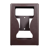 Brown metal security box for theft protection of GardePro A3 and A3S Non-Cellular Trail Cameras.