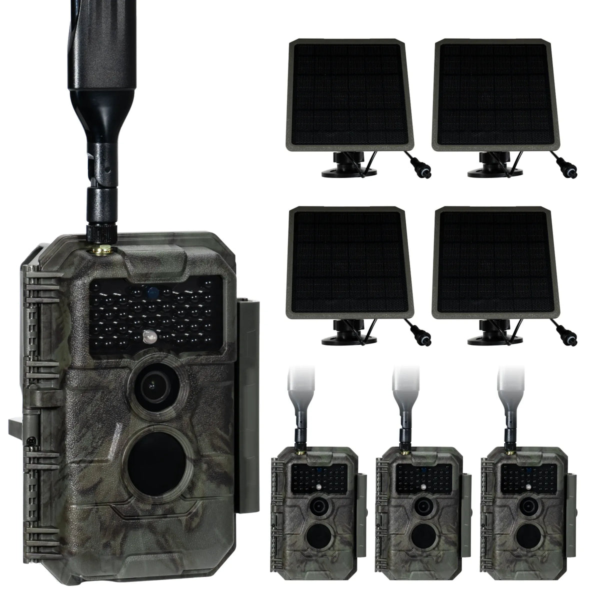 GardePro X20 (Cellular) with Wide-Angle Lens & Solar Panel SP350 - GardePro