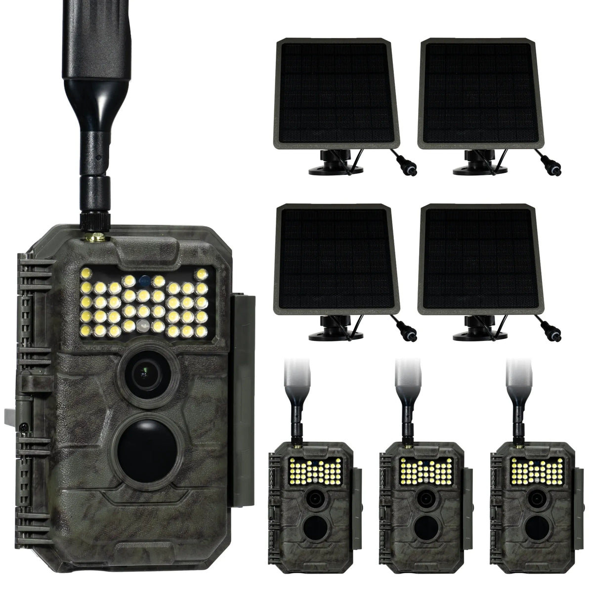 GardePro X20WF Cellular Trail Camera with Solar Panel - GardePro