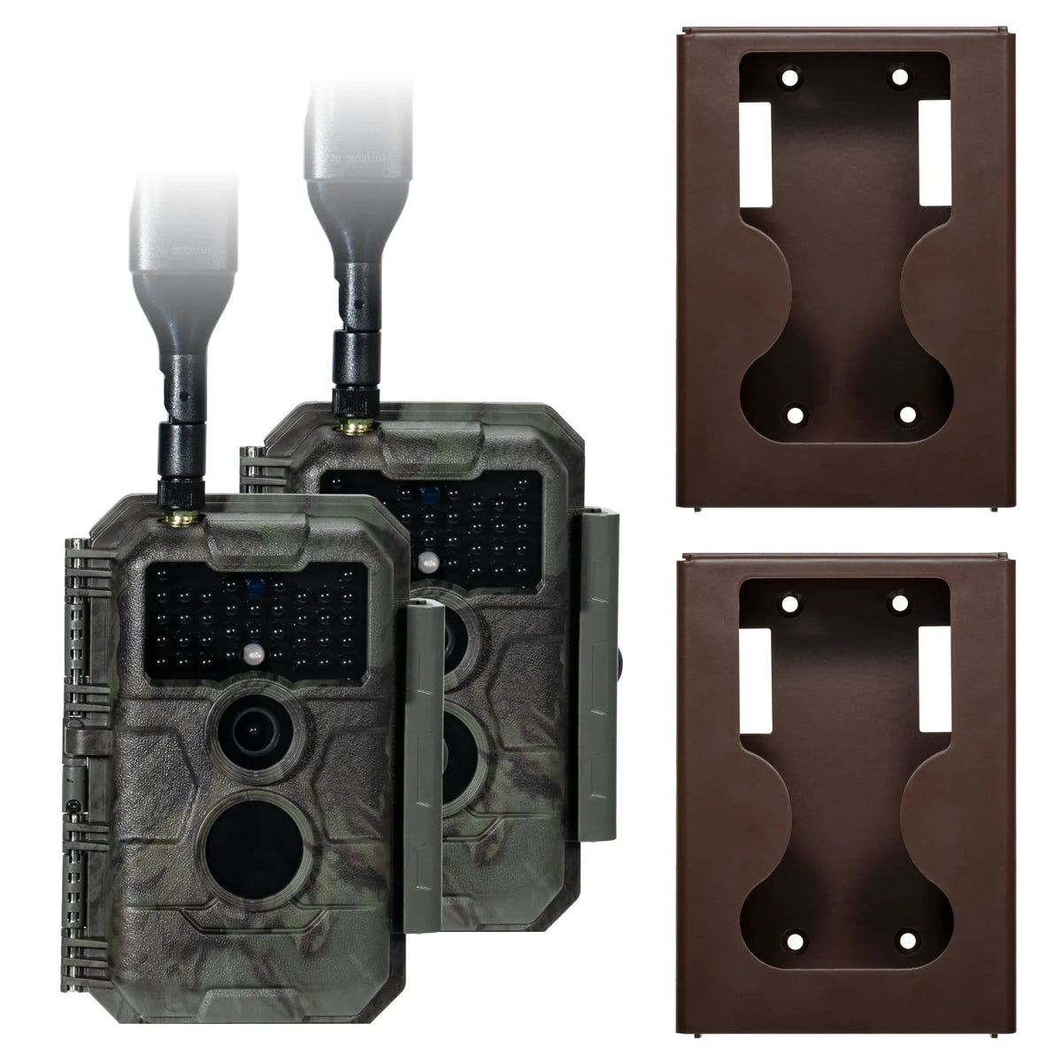 GardePro X20 Celluar Trail Camera 2 Pack and security box - GardePro