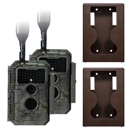 GardePro X20 Celluar Trail Camera 2 Pack and security box - GardePro