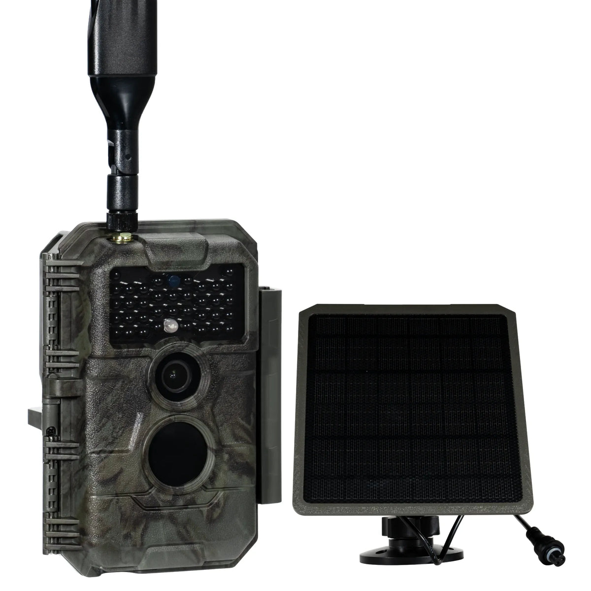 GardePro X20 cellular trail camera kit with SP350 3.5w external solar panel.